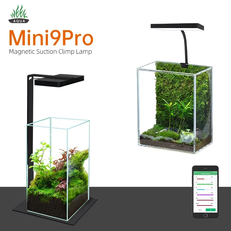 Aquarium Marine Lights - WEEK AQUA Mini 9 Pro USB