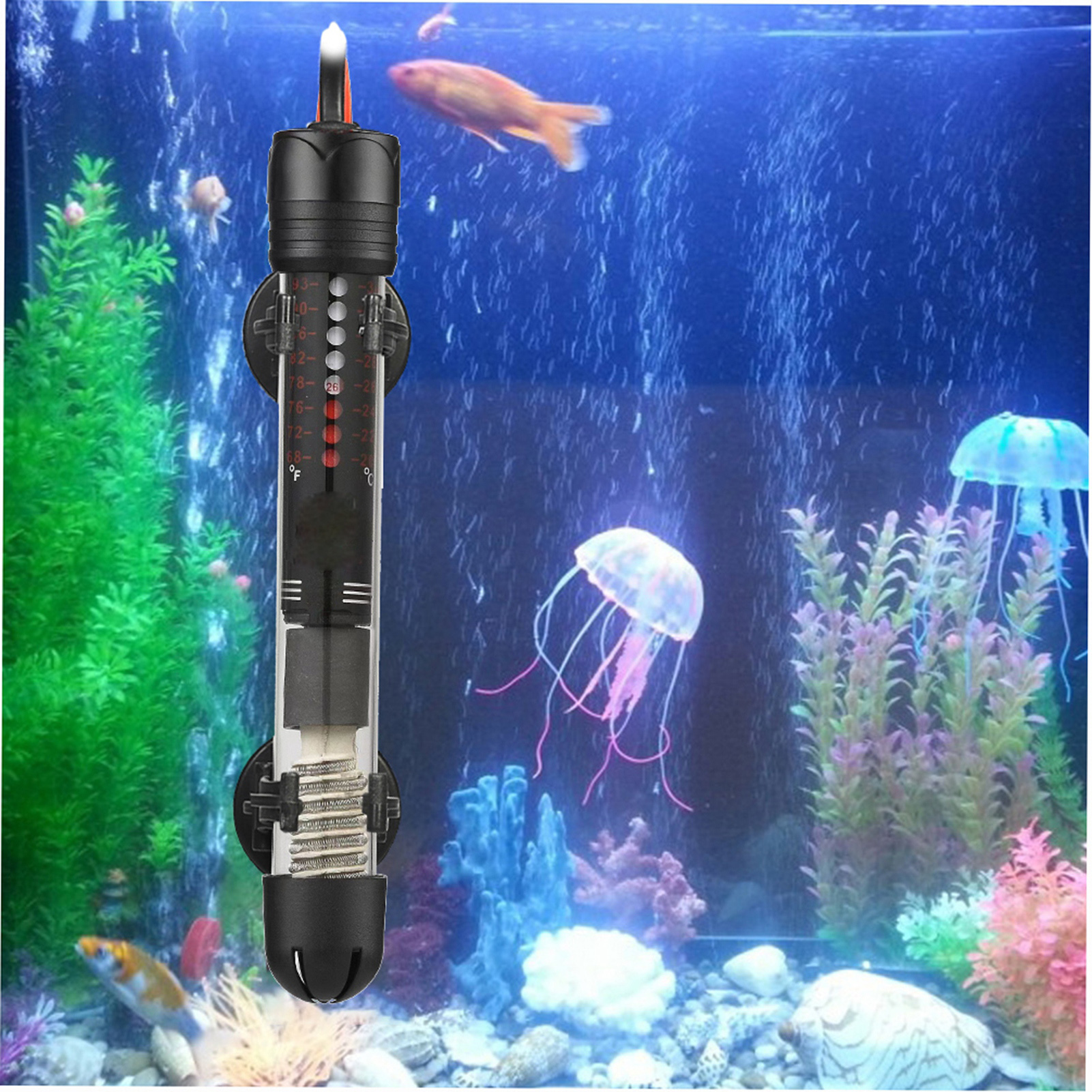 Aquarium Marine Lights - Submersible Heater Heating Rod for Aquarium