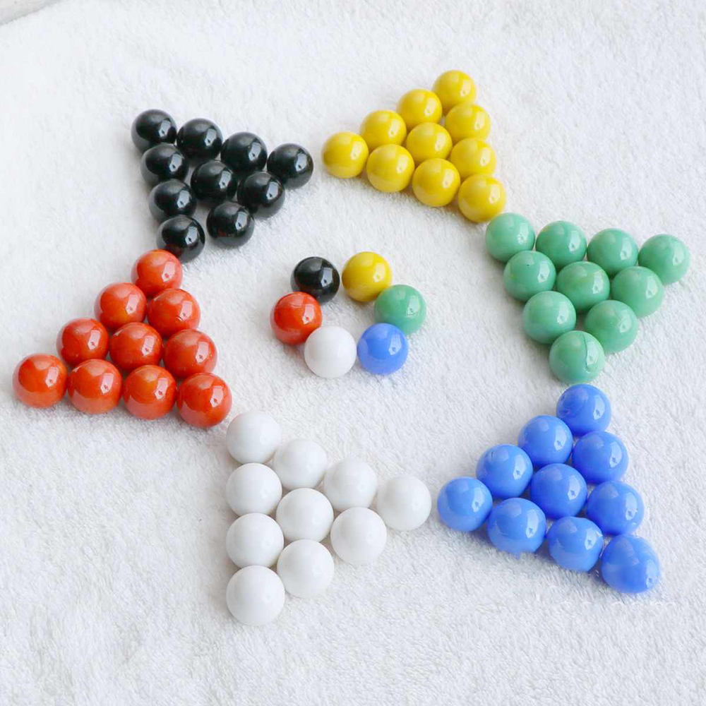 Aquarium Marine Fish - 66Pcs Dia16mm Solid Color Glass Balls