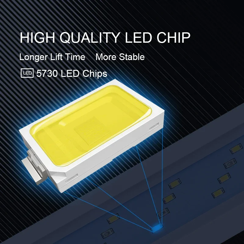 18-75CM Super Slim LEDs Aquari - đánh giá và giá Marine Aquarium Lamp