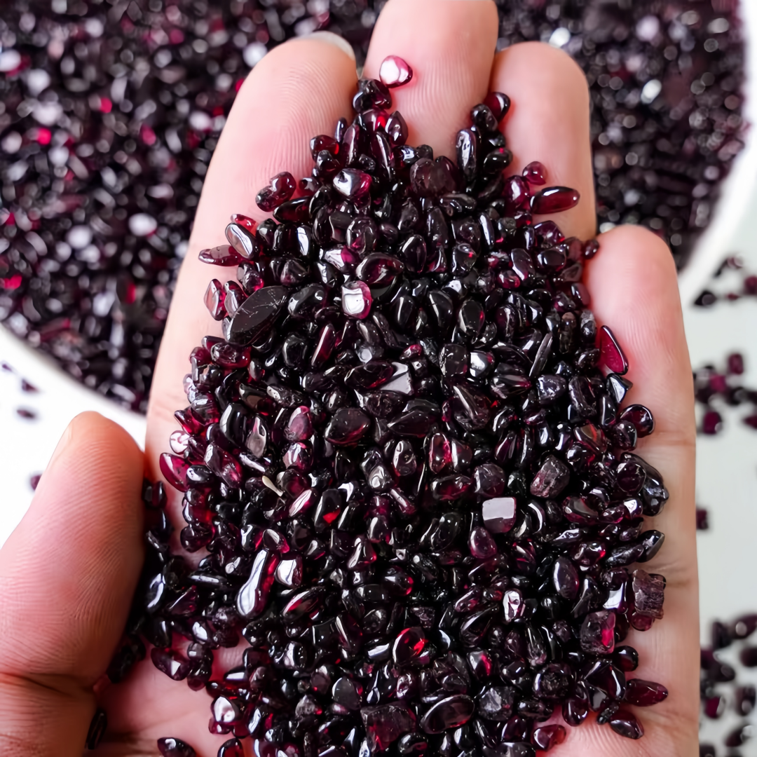 Natural Garnet Crushed Stone,  - đánh giá và giá Aquarium Marine Fish