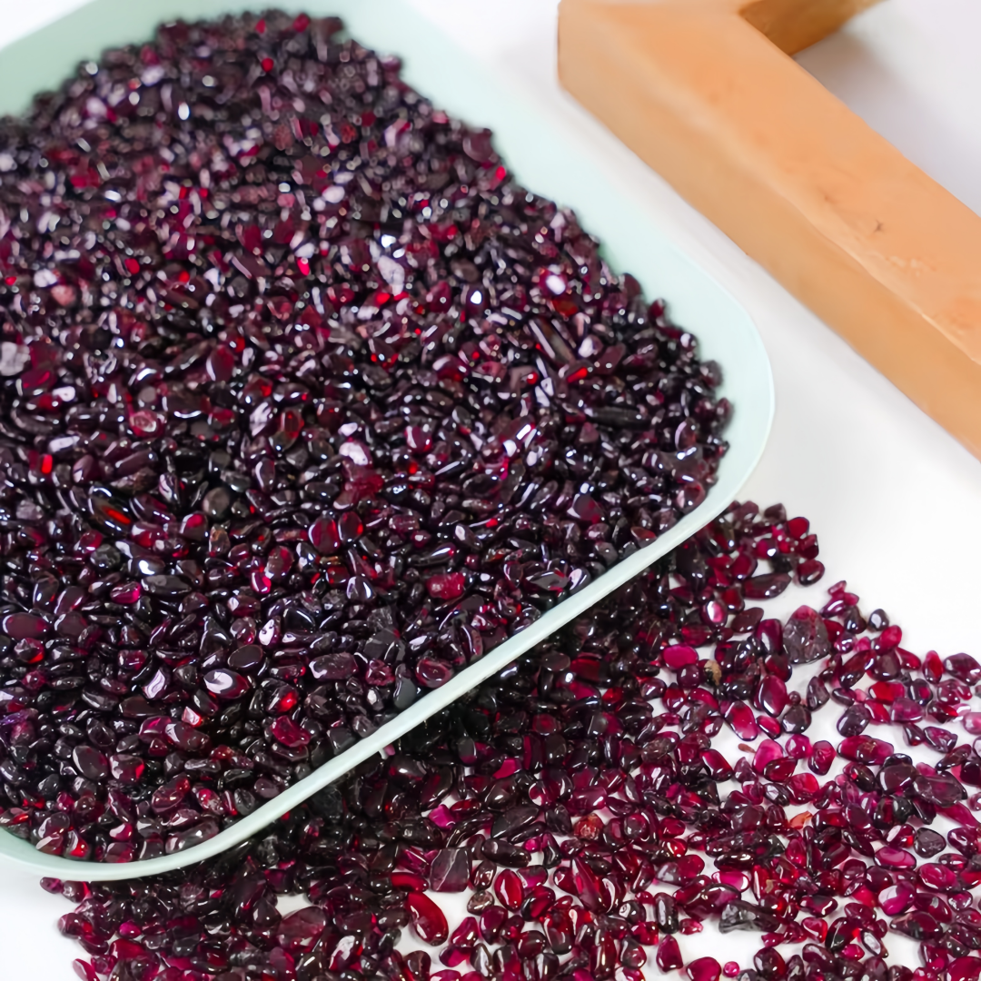 Natural Garnet Crushed Stone,  - đánh giá và giá Aquarium Marine Fish