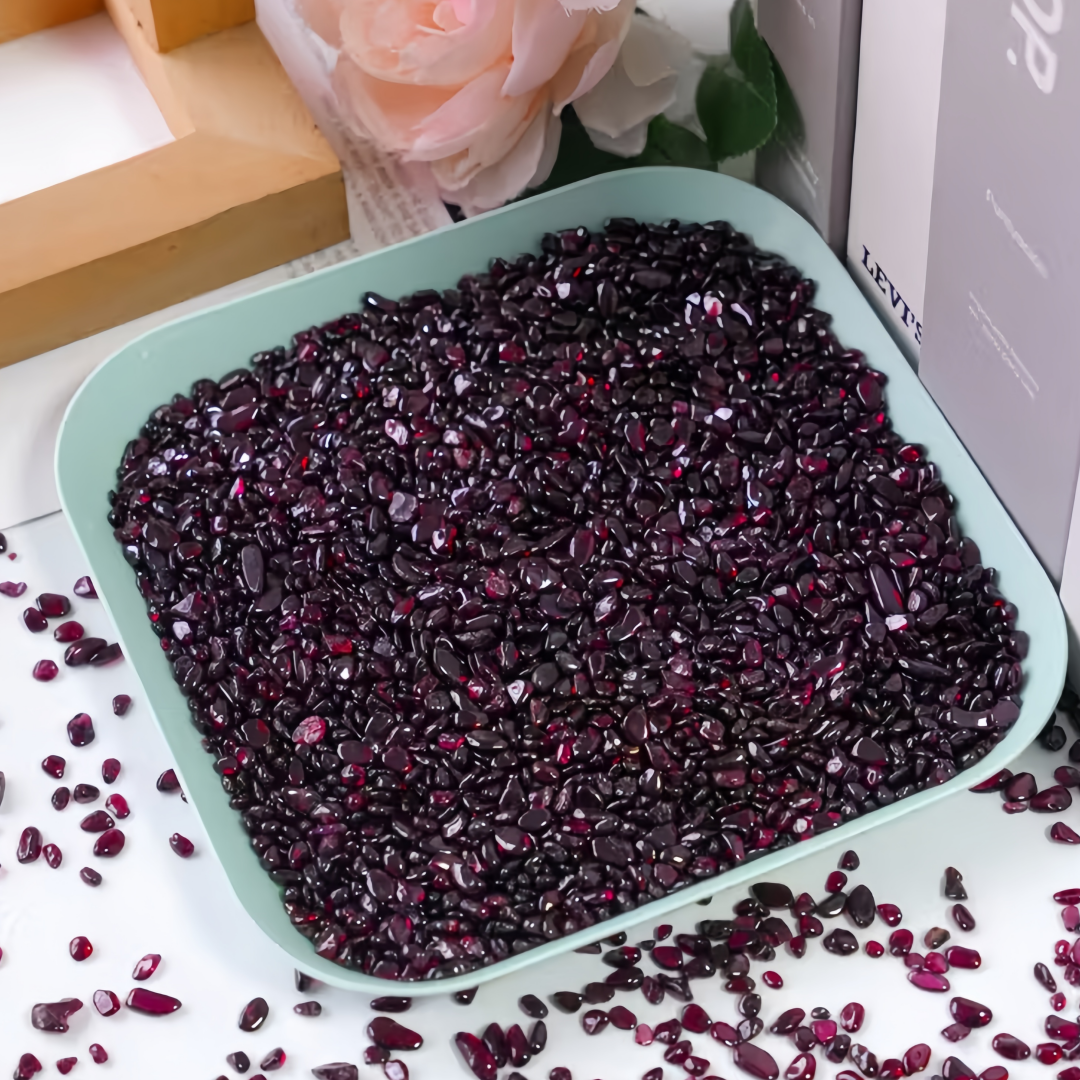 Natural Garnet Crushed Stone,  - đánh giá và giá Aquarium Marine Fish