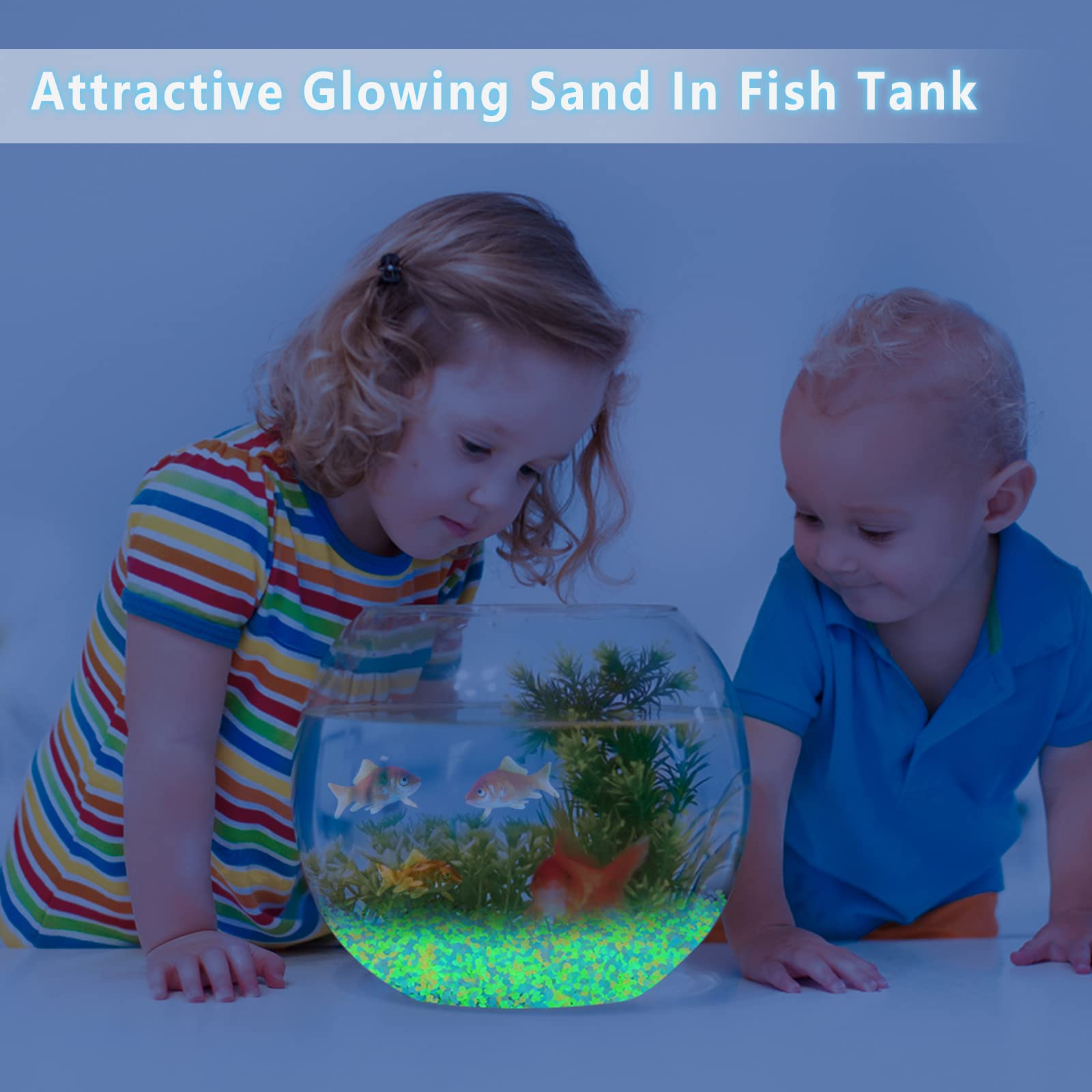1000Pcs Luminous Sand Glow In  - đánh giá và giá Aquarium Marine Fish