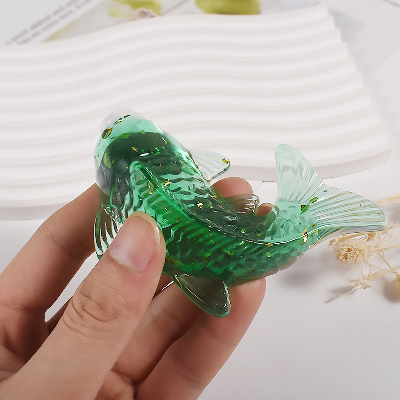 3D Koi Fish Shaped Epoxy Resin - đánh giá và giá Aquarium Marine Fish