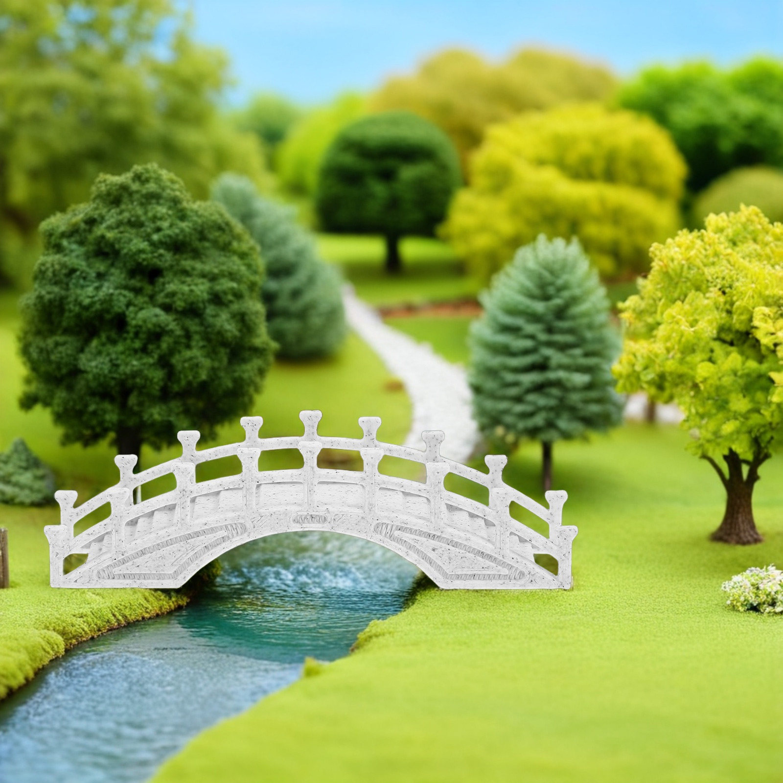 Miniature Garden Bridge Chines - đánh giá và giá Aquarium & Marine Museum Universiti Malaysia Sabah Kota Kinabalu Sabah