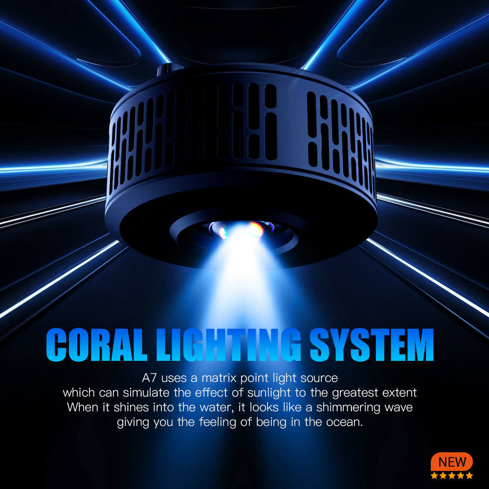 A7 III WiFi App Control Full S - đánh giá và giá Aquarium Marine Lights