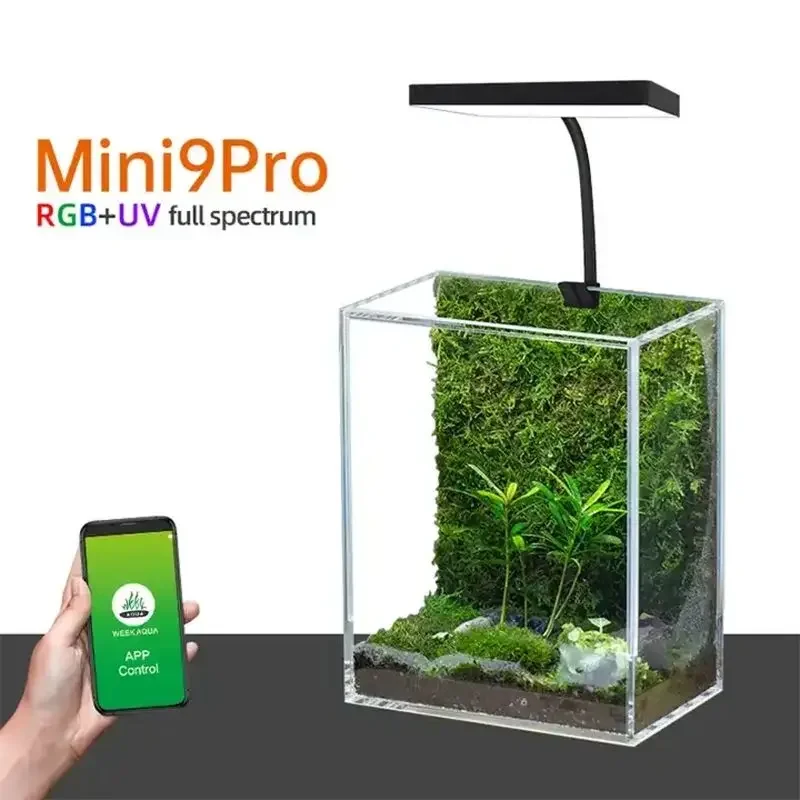 WEEK AQUA Mini 9 Pro USB Nano  - đánh giá và giá Aquarium Marine Lights