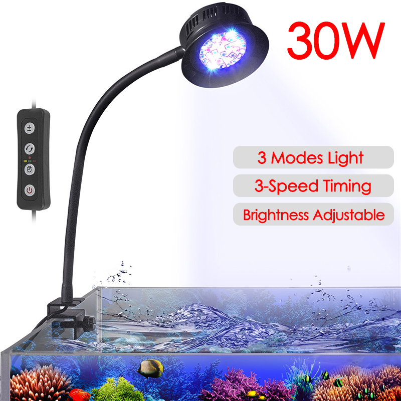 30W Aquarium Fish Tank Sea Wat - đánh giá và giá Aquarium Marine Lights