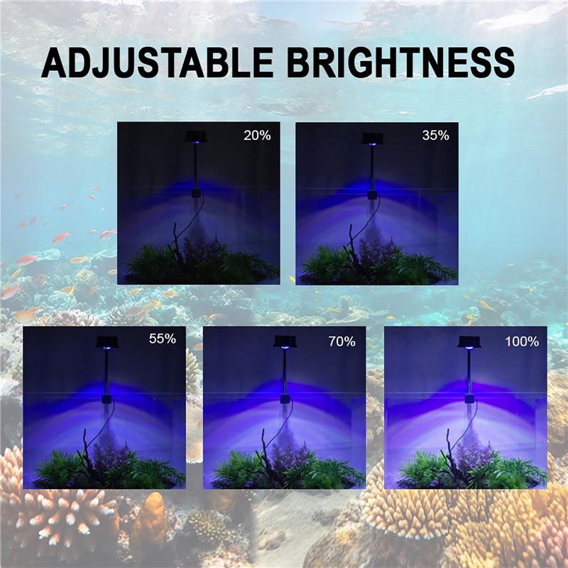 30W Aquarium Fish Tank Sea Wat - đánh giá và giá Aquarium Marine Lights