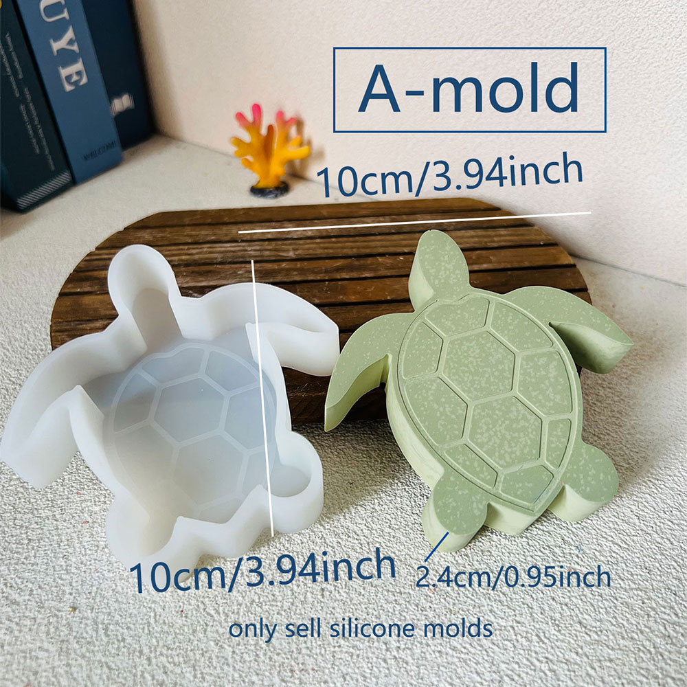 Cute Turtle Silicone Mold Fish - đánh giá và giá Aquarium Marine Fish