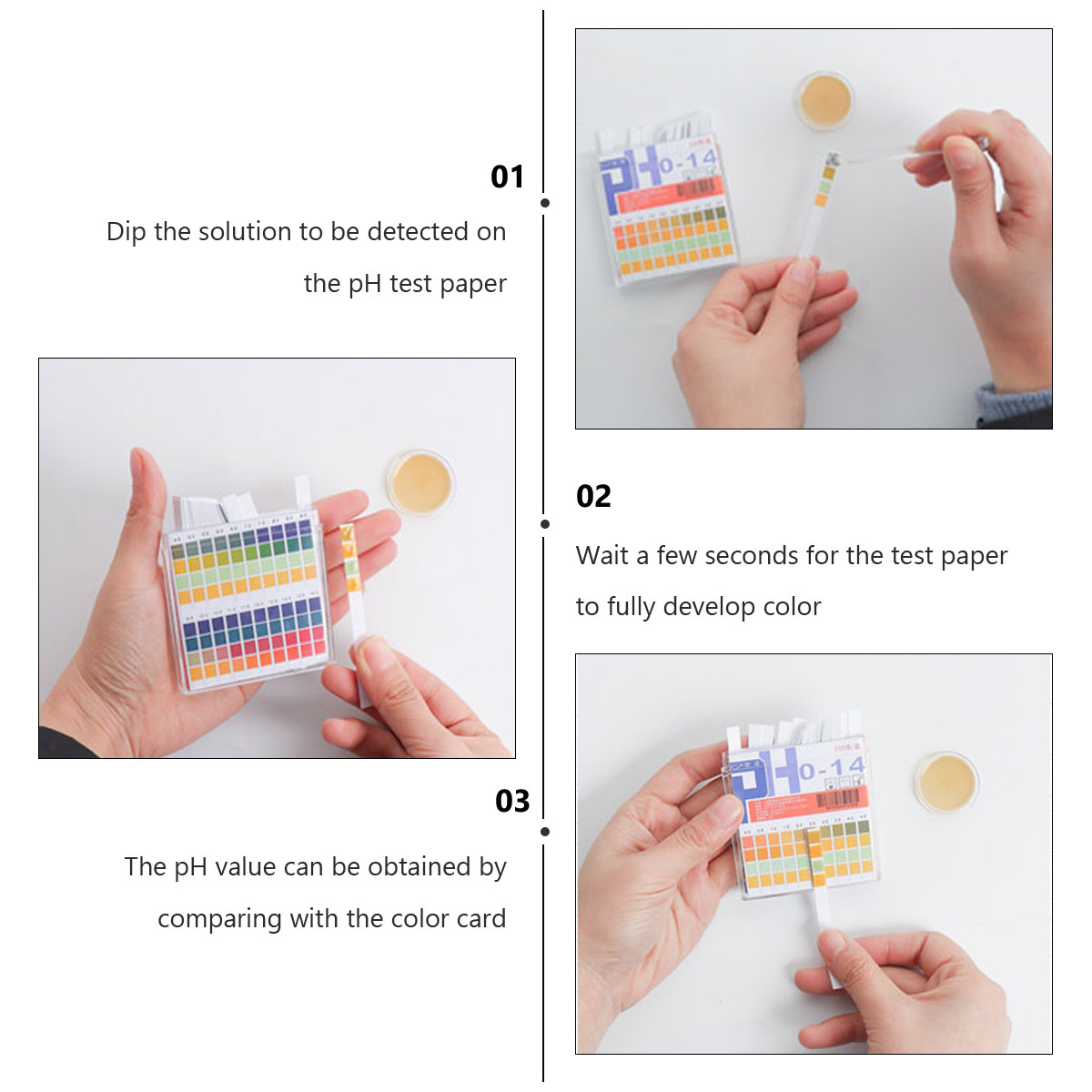 100pcs Paper Test Strips For W - đánh giá và giá Aquarium & Marine Museum Universiti Malaysia Sabah Kota Kinabalu Sabah