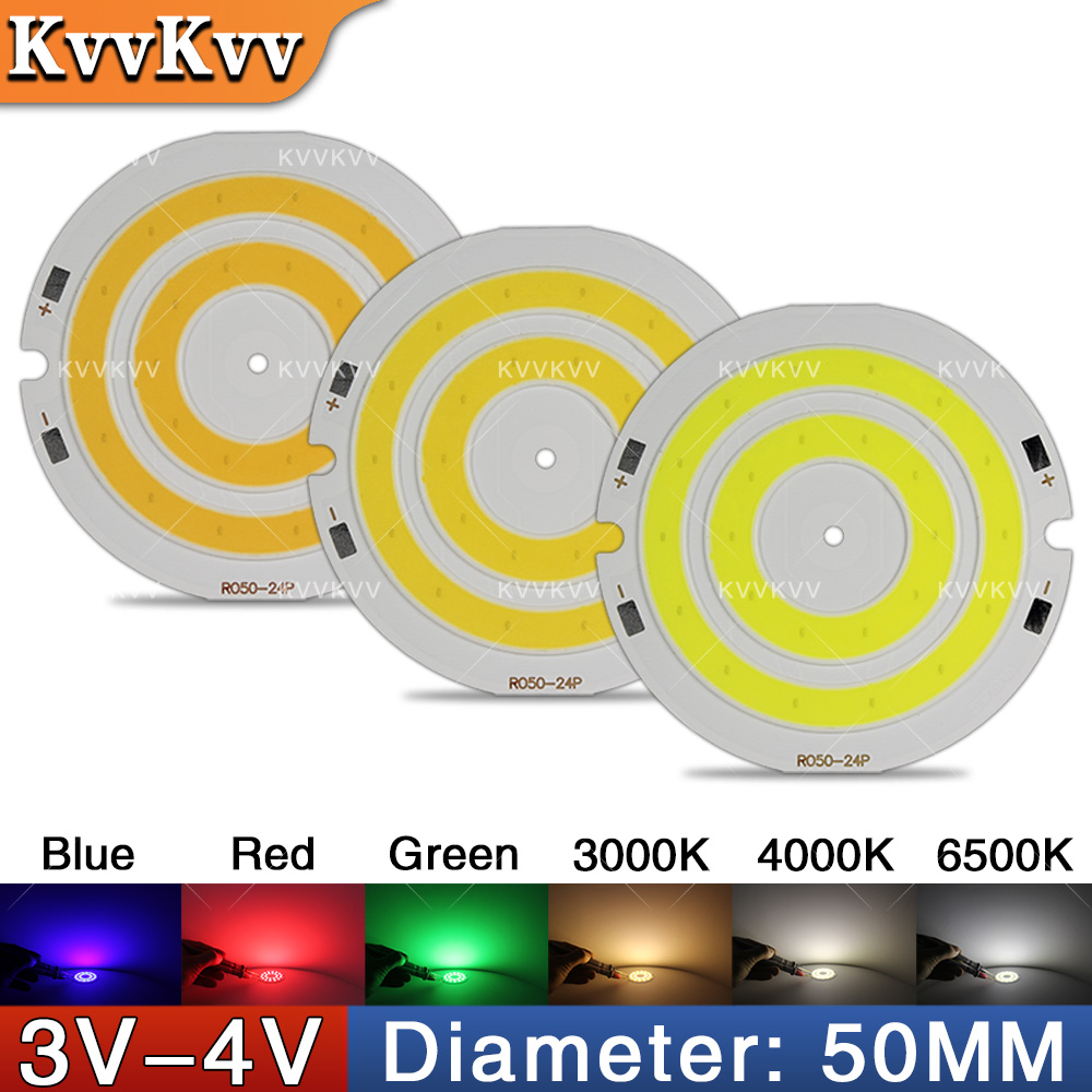 3V 4V Round COB LED Lamp Parts - đánh giá và giá Aquarium Marine Lights