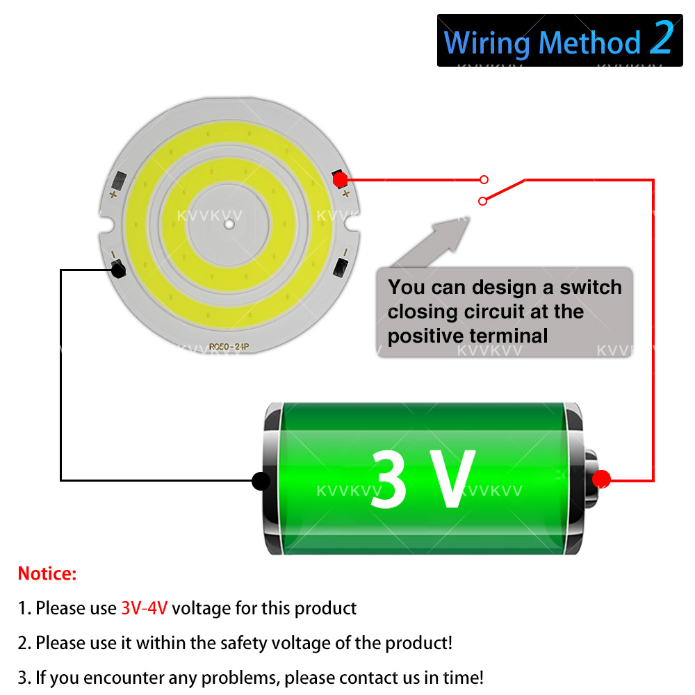 3V 4V Round COB LED Lamp Parts - đánh giá và giá Aquarium Marine Lights