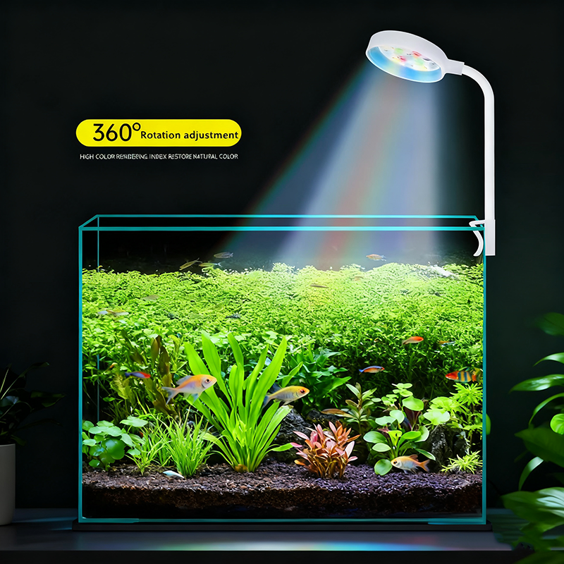 USB LED Fish Tank Clip Lamp Hi - đánh giá và giá Aquarium Marine Lights