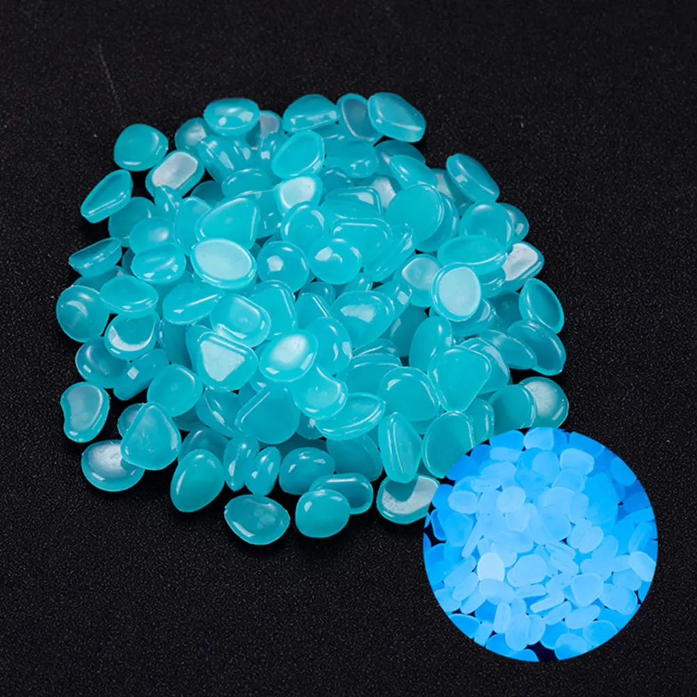 100Pcs Pebbles Glow In The Dar - đánh giá và giá Aquarium Marine Fish