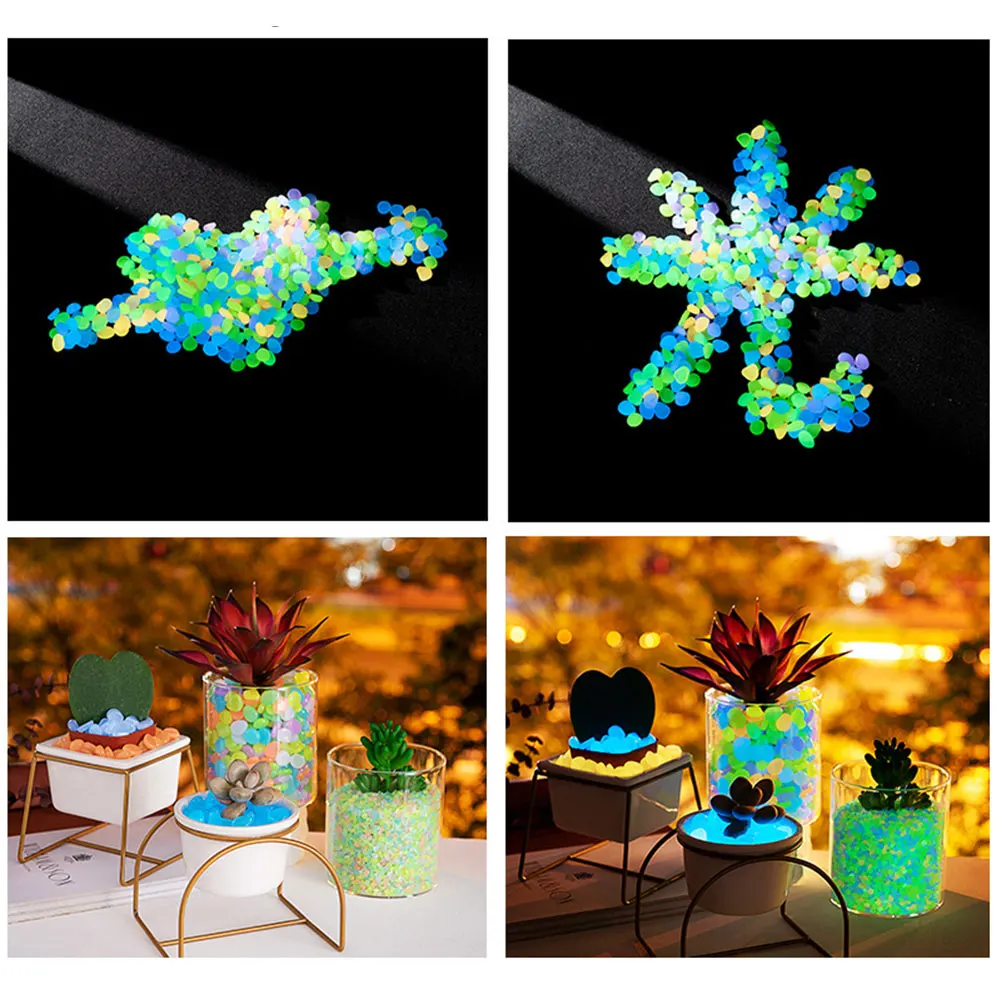 100Pcs Pebbles Glow In The Dar - đánh giá và giá Aquarium Marine Fish
