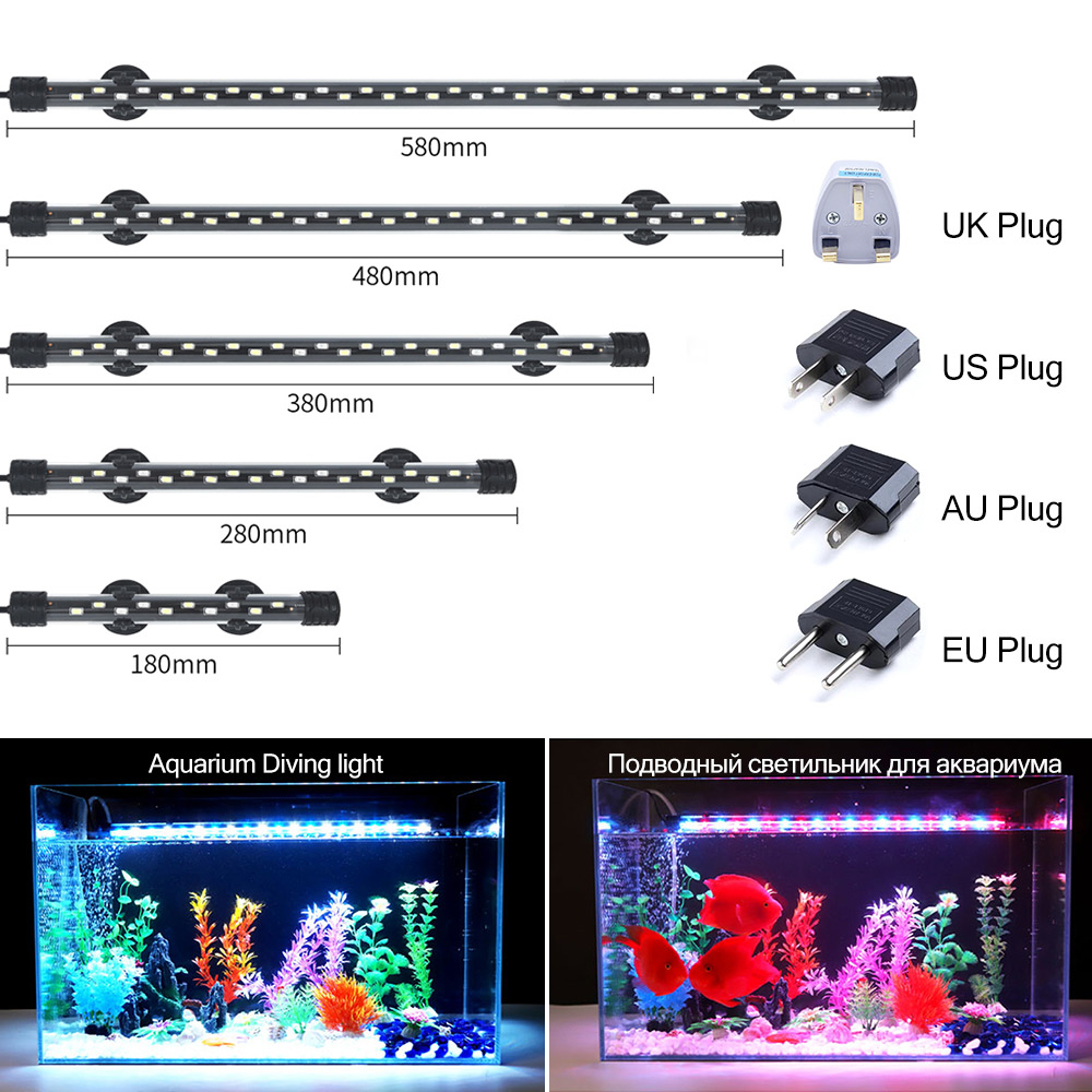 90-260V Aquarium Light LED Wat - đánh giá và giá Aquarium Marine Lights
