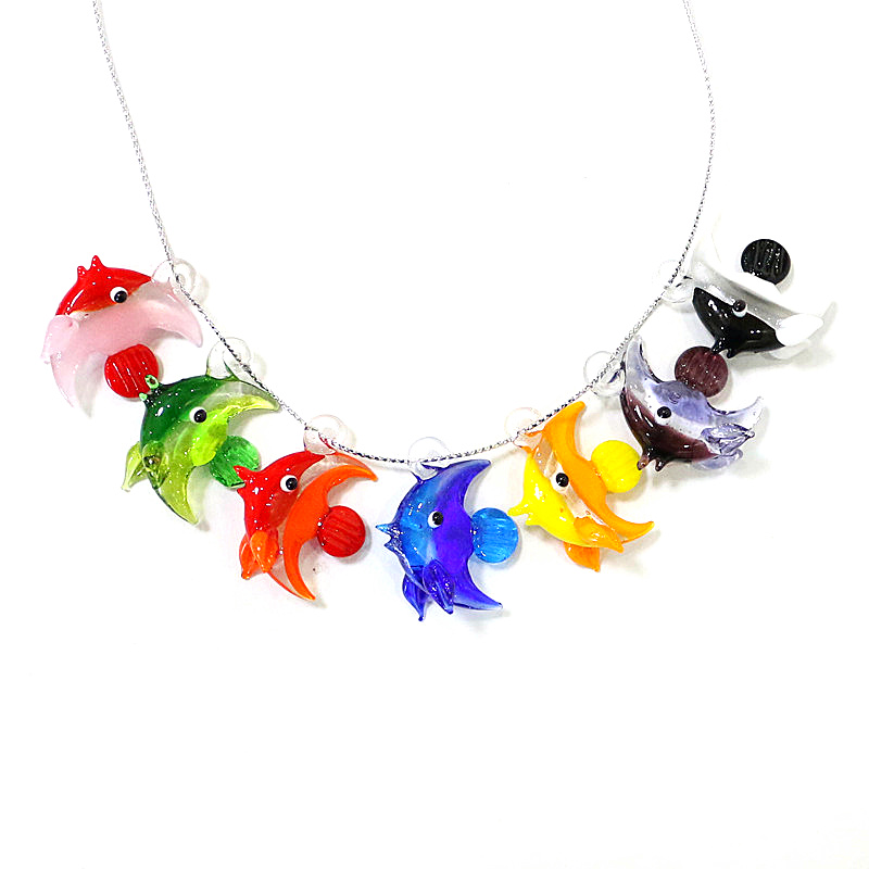 2pcs Mini Fish Glass Pendant C - đánh giá và giá Marine Aquarium & Regional Centre