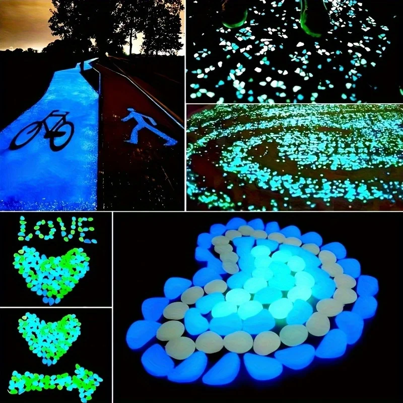 500Pcs Glow in The Dark Garden - đánh giá và giá Aquarium Marine Fish